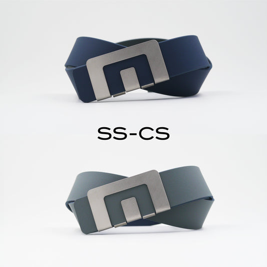 MIN BELT - SILVER BUCKLE, CASUAL STRAP